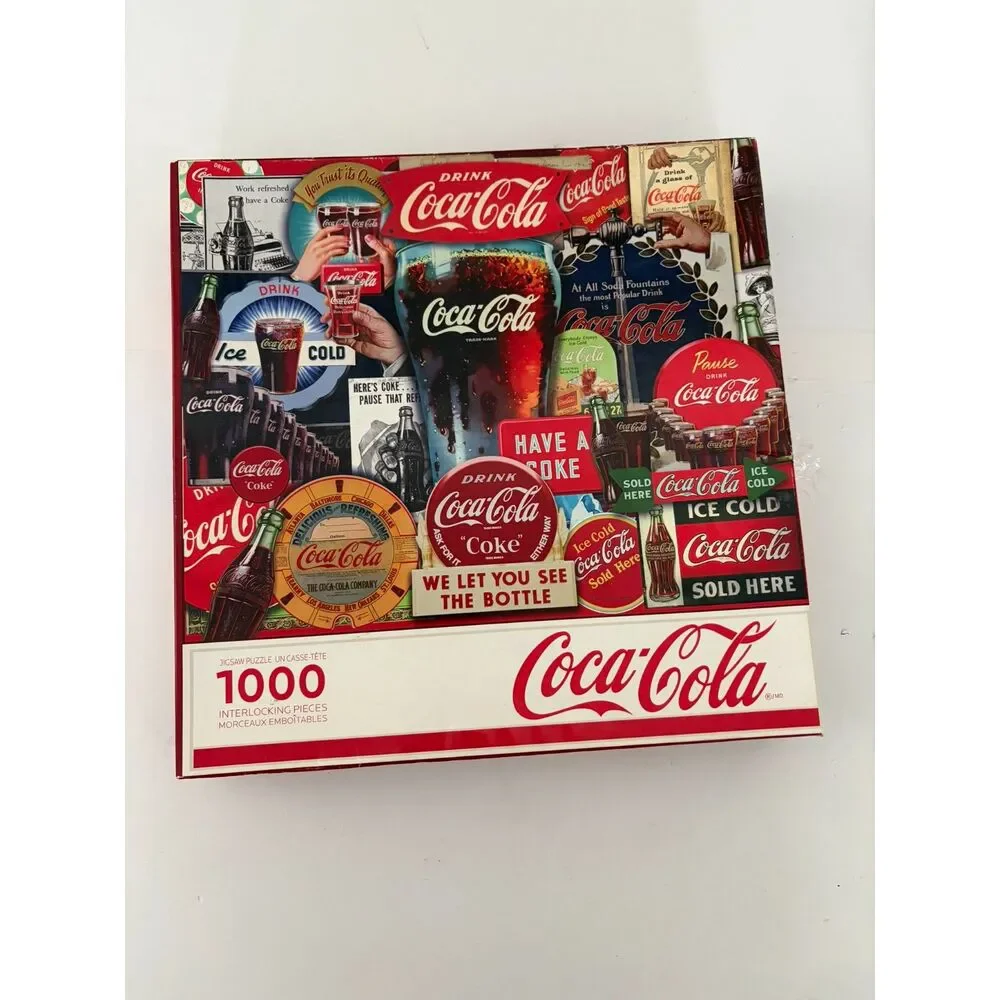 Springbok 1000 pc vtg coca cola puzzle